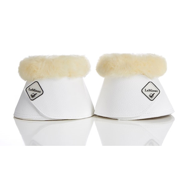 Lemieux boots med lammskinn vit/natur