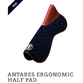 Antares Ergonomic half pad. brun & svart