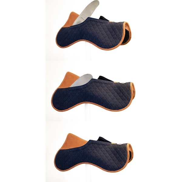 Antares adjust pad ergonomic pad. brun & svart