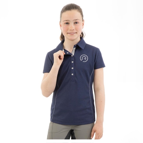 Anky Essential polo Shirt Girls dark blue
