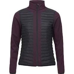 Equipage Dara jacka deep berry & black