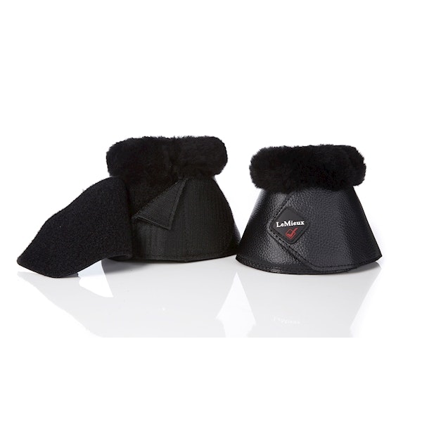 Lemieux boots med lammskinn svart/svart