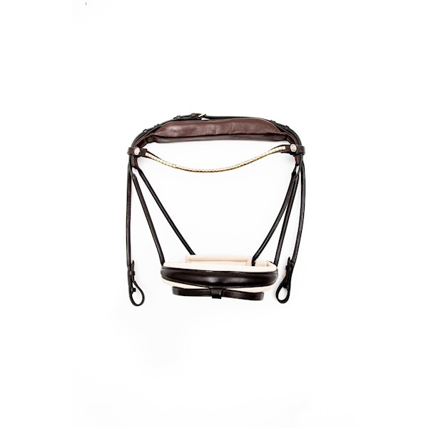 Finesse Träns bridle brun/beige