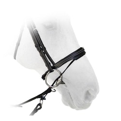 Silver Crown Valla bridle träns full