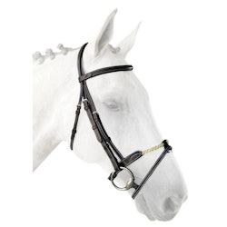 Silver Crown bridle träns med repnosgrimma full
