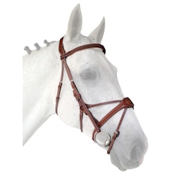 Silver Crown bridle träns Spider full