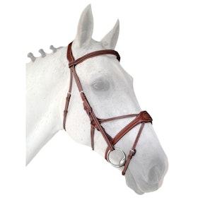 Silver Crown bridle träns Spider full