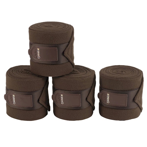 Eskadron Fleece Bandage brun full