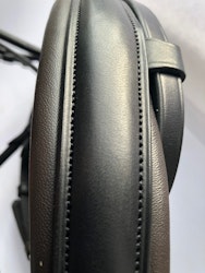 Finesse Träns bridle svart , svart/brun nosgrimma