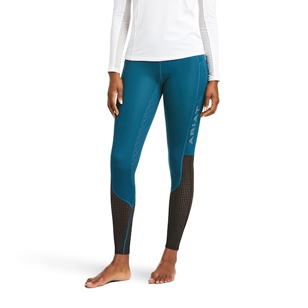 Ariat Eos ridtights full grip blue opal.