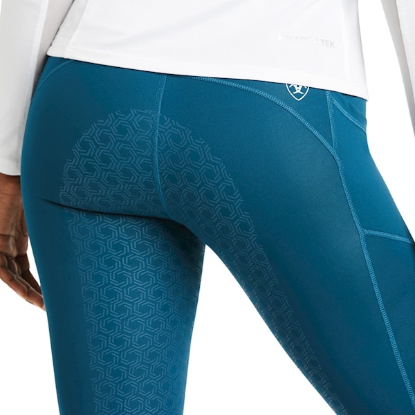 Ariat Eos ridtights full grip blue opal.