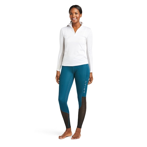 Ariat Eos ridtights full grip blue opal.