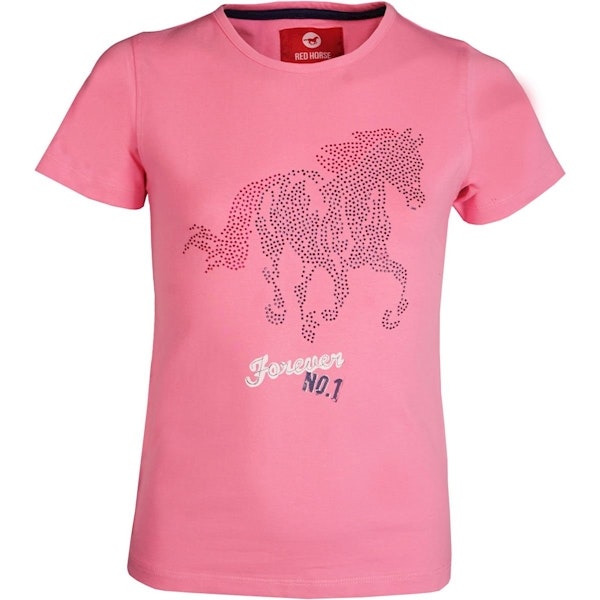 Horka T-shirt Print Blush Pink