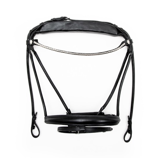 Finesse Träns bridle slim svart