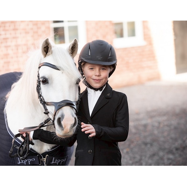 Horselife Kavaj Abrienne mesh junior svart