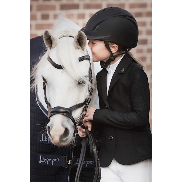 Horselife Kavaj Abrienne mesh junior svart
