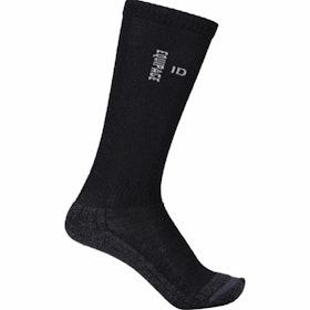 Equipage Cecily teknish ullsocke black