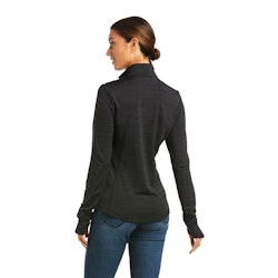 Ariat Gridwork 1/4 Zip Baselayer svart