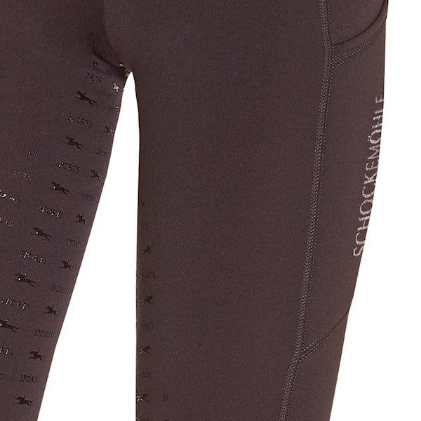 Schockemöhle vinter tights brun