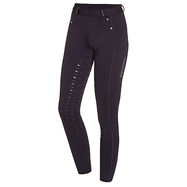 Schockemöhle vinter tights navy
