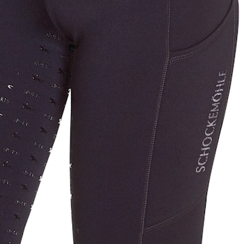 Schockemöhle vinter tights navy