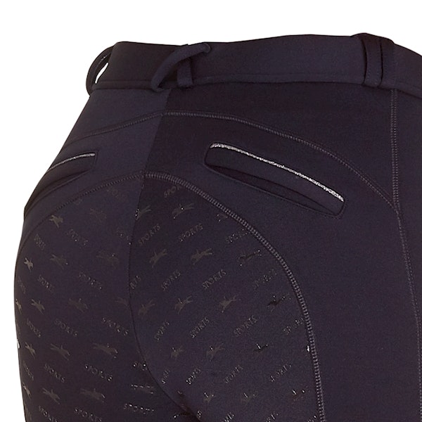Schockemöhle vinter tights navy