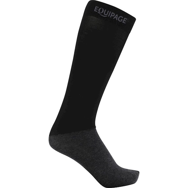 Equipage Comfy strumpor 2pack svart