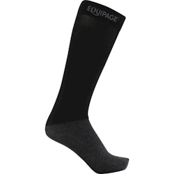 Equipage Comfy strumpor 2pack svart