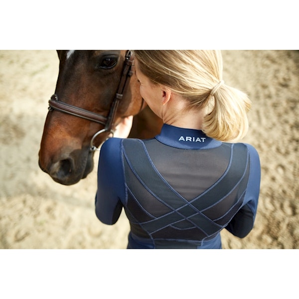 Ariat Ascent topp navy stl M