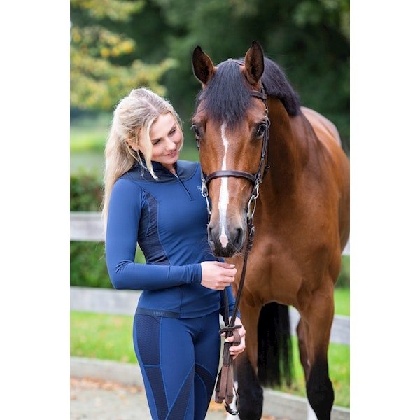 Ariat Ascent topp navy stl M