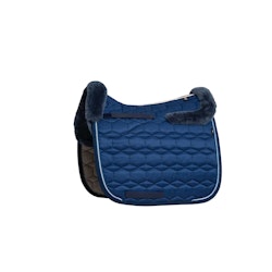 Mattes Fårskinnsschabrak blue sheen dressyr & hopp. full