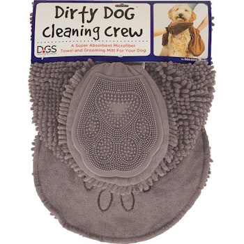 DGS Dirty dog cleaning crew grå handske+