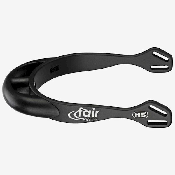 Sprenger Fair Rider Sporre Rund svart/svart