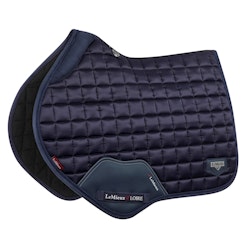 Lemieux Loire memory satin dressyr,hopp navy full.