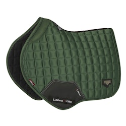 Lemieux Loire memory satin dressyr hunter green full.