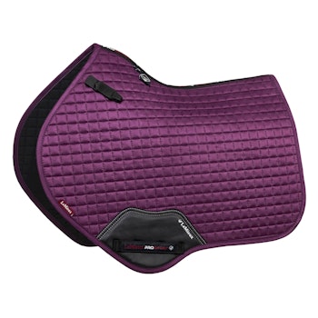 ProSport Suede Square dressyr, hopp plum full