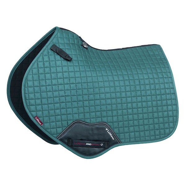 ProSport Suede Square dressyr, hopp peacock full