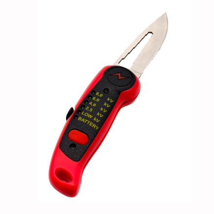 Hansbo Stängseltestare med kniv och bultspännare.