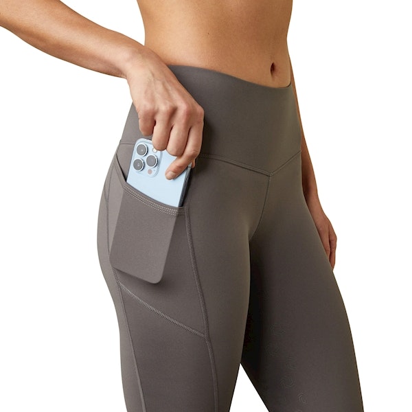 Ariat Eos ridtights full grip Plum Grey