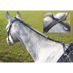 Shires Gräsätartygel svart onesize.