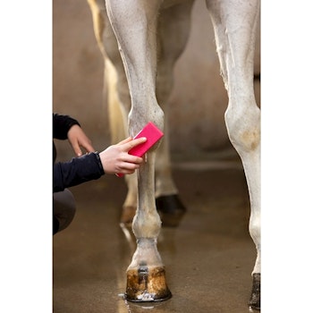 Excellent Horse Grooming Brush rosa