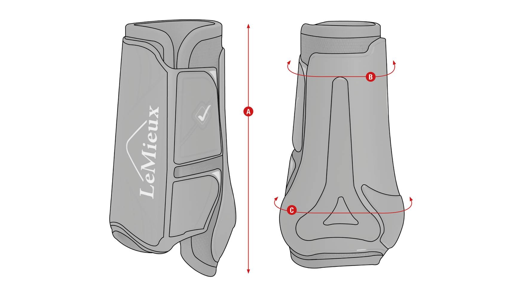 Lemieux Motionflex Dressage Boot svart