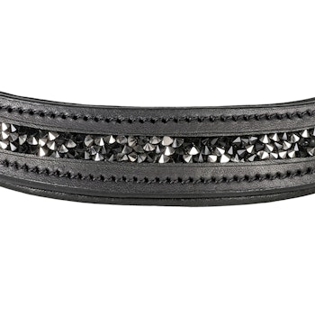 Antarès Precision Crystal pannband svart glitter Full