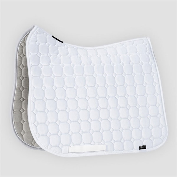 Equiline Octagon schabrak dressyr vit full