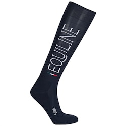Equiline Equiline Easy fit strumpa m grip blå