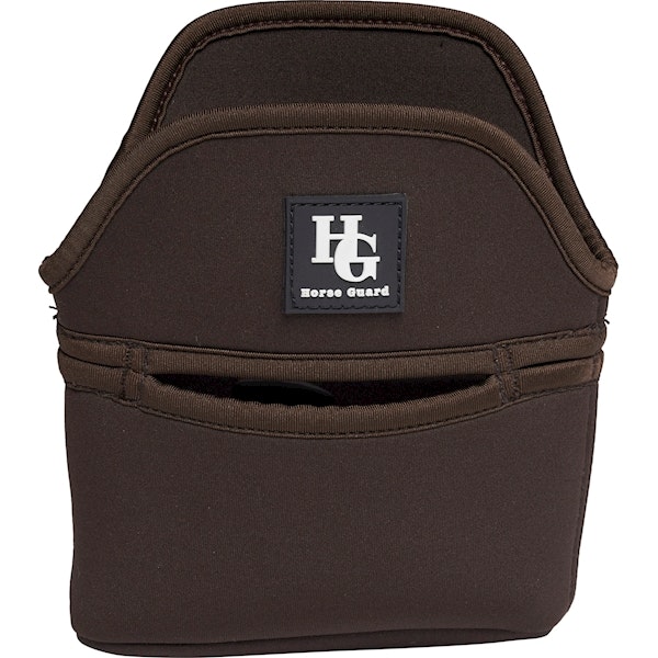 HG stigbygelskydd svart,brun,blå onesize