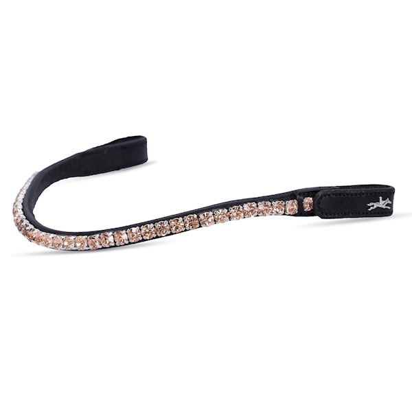 Schockemöhle Siena pannband black/silk full