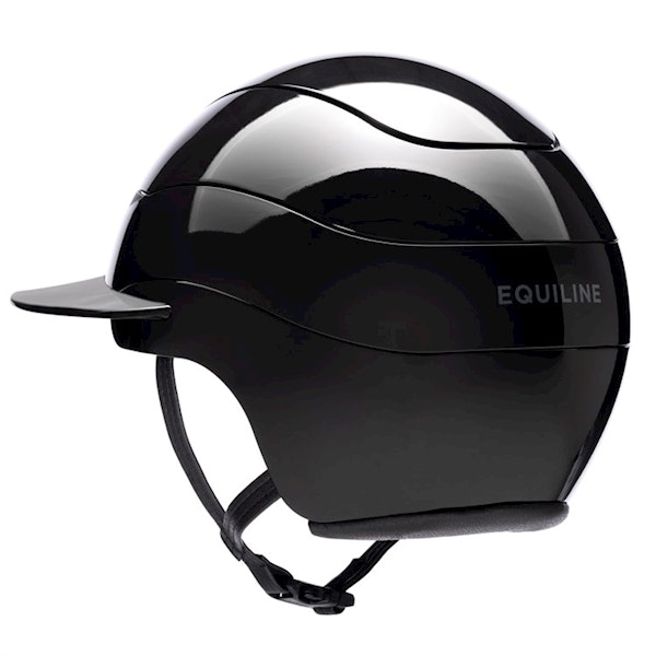 Equiline Xanto polo glossy svart inkl liner.