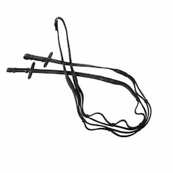 Lippo Huntertygel svart/silver & brun/silver