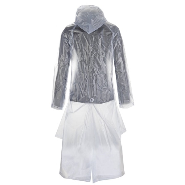 HKM Regnkappa transparent XS-XXL